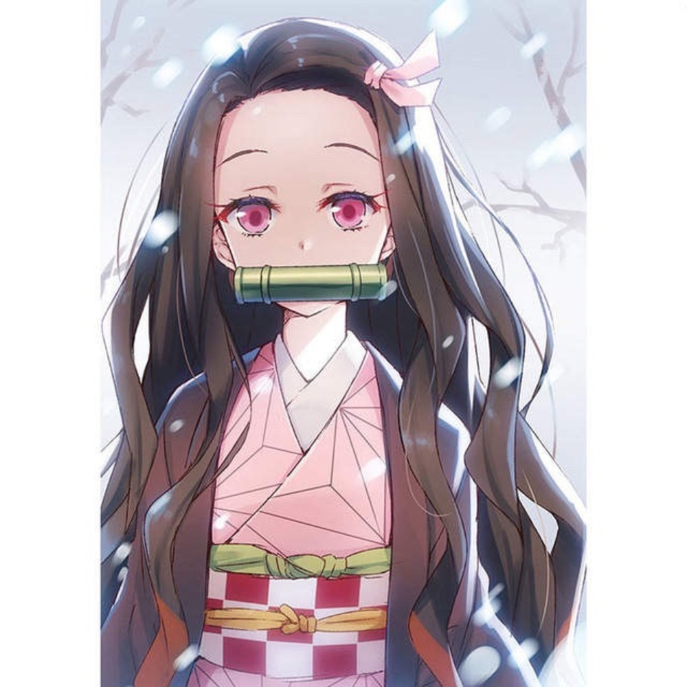 Demon Slayer Nezuko DIY 5D Diamond Painting 30x40cm